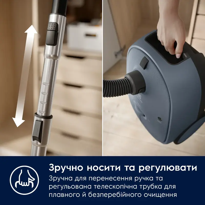 Пилосос мішковий ELECTROLUX EB61C4DB - фото - №4