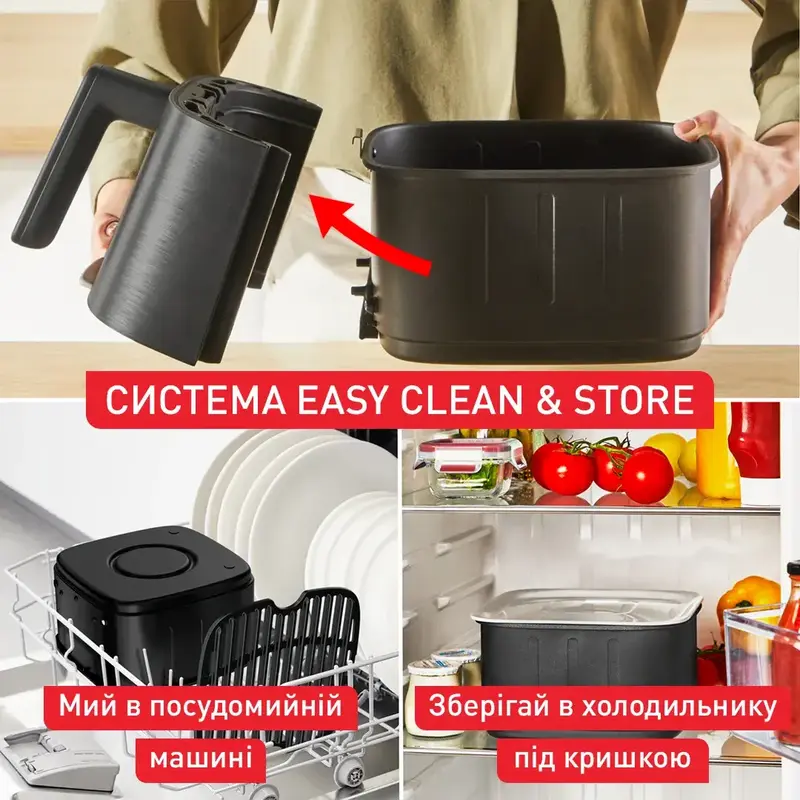 Мультипіч Tefal Easy Fry Silence EY5528E0 - фото - №5