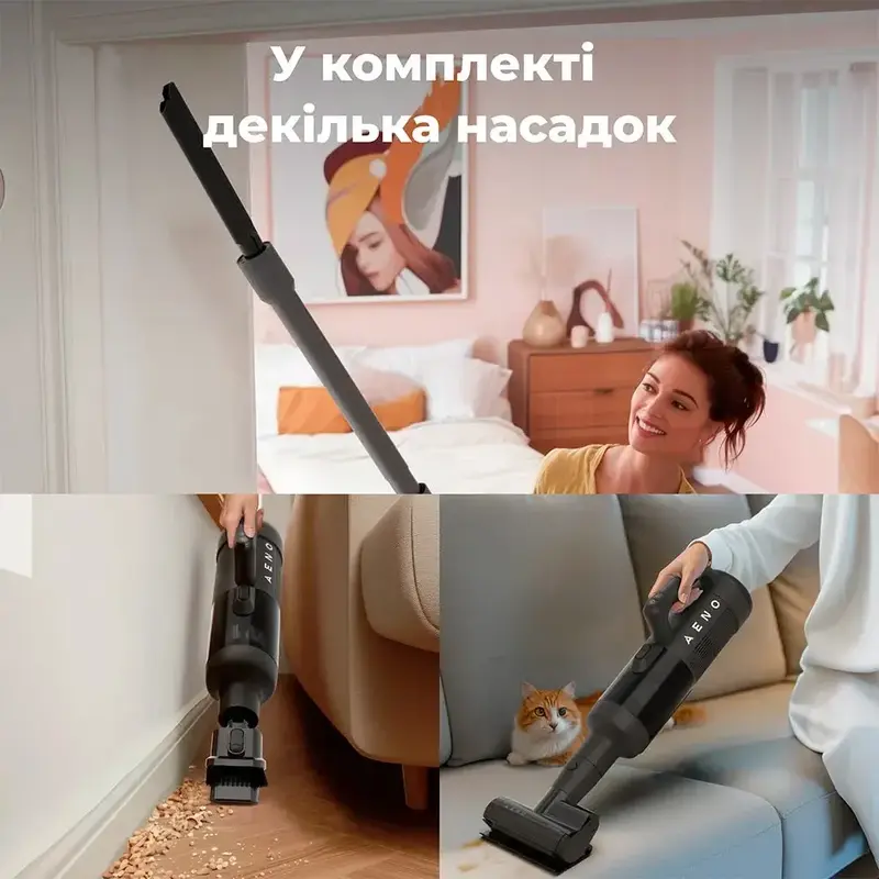 Акумуляторний миючий пилосос-трансформер AENO TC1 (ATC0001) - фото - №21