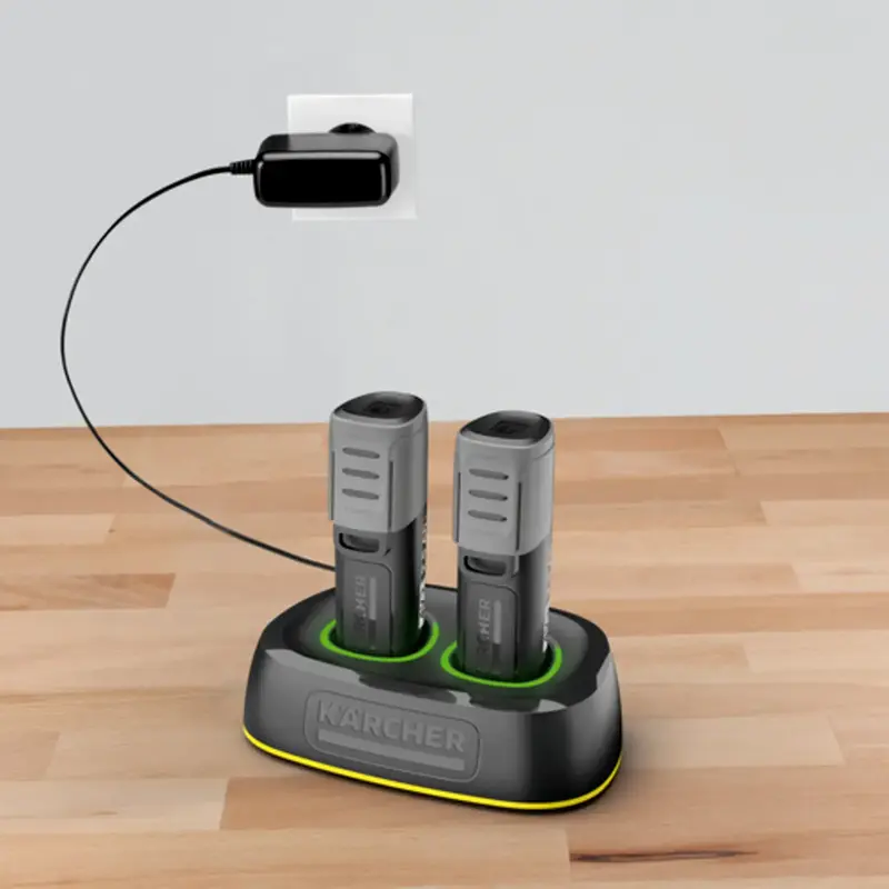 Швидкозарядний пристрій для Karcher Battery Power Duo 4 В (2.443-060.0) - фото - №2