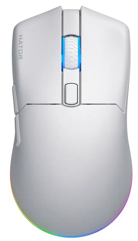 Ігрова миша HATOR Pulsar 3 wireless (HTM631) white - фото - №0