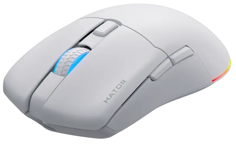 Ігрова миша HATOR Pulsar 3 wireless (HTM631) white - фото - №1