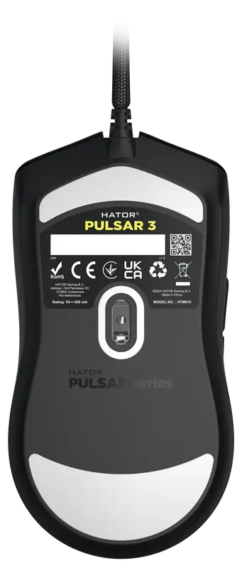 Ігрова миша HATOR Pulsar 3 (HTM610) black - фото - №5