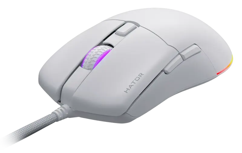 Ігрова миша HATOR Pulsar 3 (HTM611) white - фото - №1
