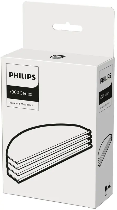 Накладки з мікрофібри для мийних роботів-пилососів Philips серії 7000 (XV1470/00) фото