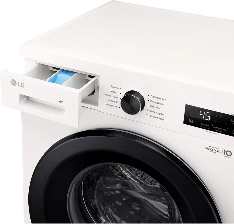 Пральна машина вузька LG F2Y1HS6W - фото - №11