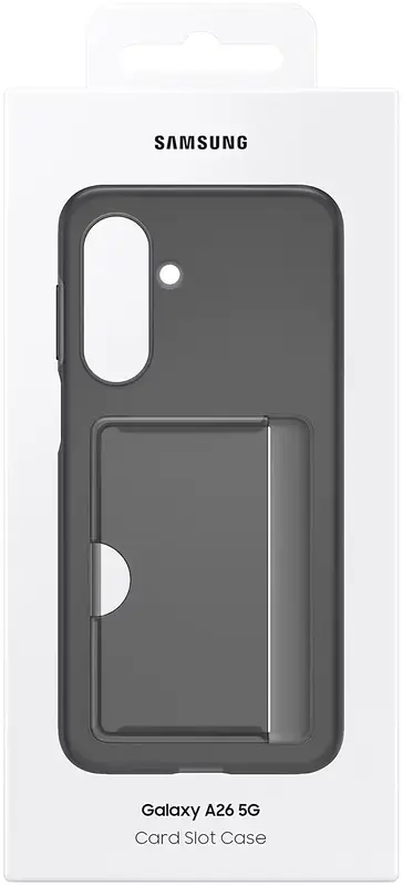 Чохол для Samsung A26 Card Slot case Black (EF-OA266TBEGWW) - фото - №5