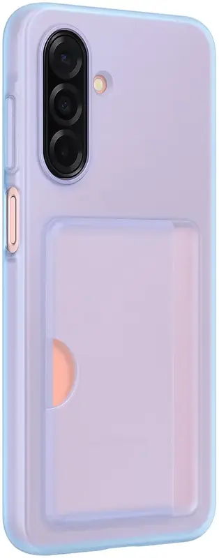 Чохол для Samsung A26 Card Slot case Blue (EF-OA266TLEGWW) - фото - №2