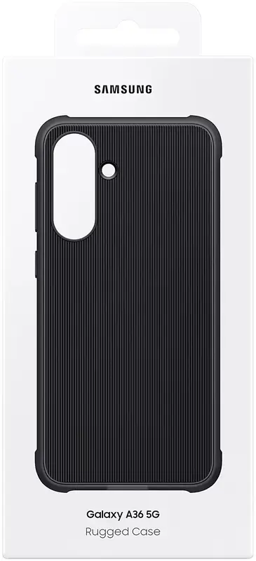 Чохол для Samsung A36 Rugged Case Black (EF-RA366CBEGWW) - фото - №5