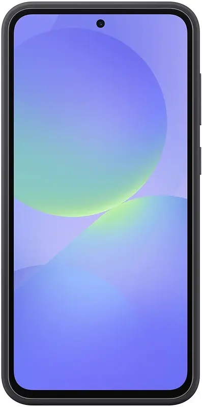 Чохол для Samsung A36 Silicone case Black (EF-PA366CBEGWW) - фото - №1