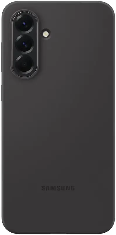 Чохол для Samsung A56 Silicone case Black (EF-PA566CBEGWW) - фото - №0