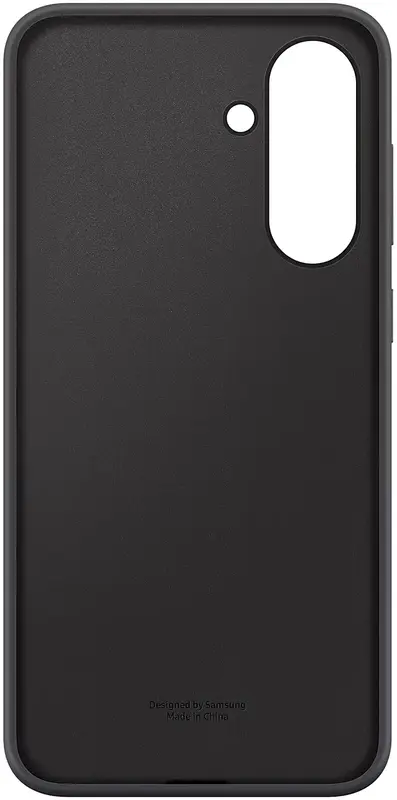 Чохол для Samsung A56 Silicone case Black (EF-PA566CBEGWW) - фото - №3