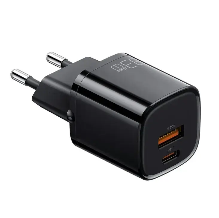 Ун. ЗП McDodo (CH-015) 33W USB-C + USB-A GaN FC чорний фото