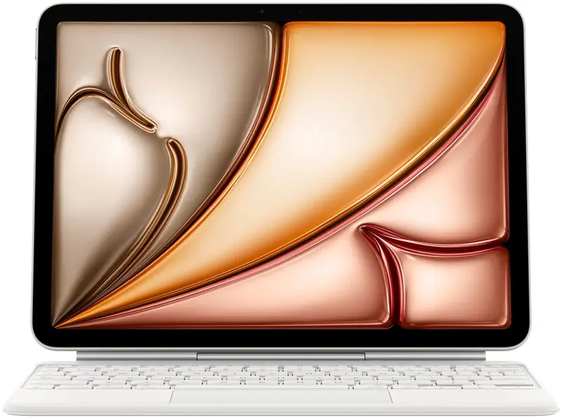 Чехол-клавиатура для iPad Air 11-inch (M3) Magic Keyboard White (MDFV4UA/A) - фото - №0