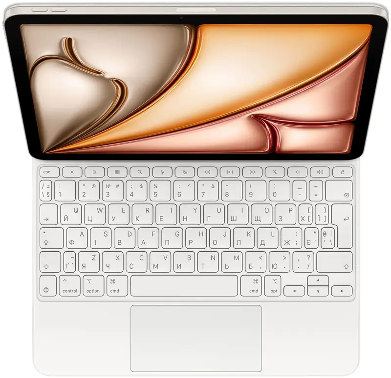 Чехол-клавиатура для iPad Air 11-inch (M3) Magic Keyboard White (MDFV4UA/A) - фото - №1