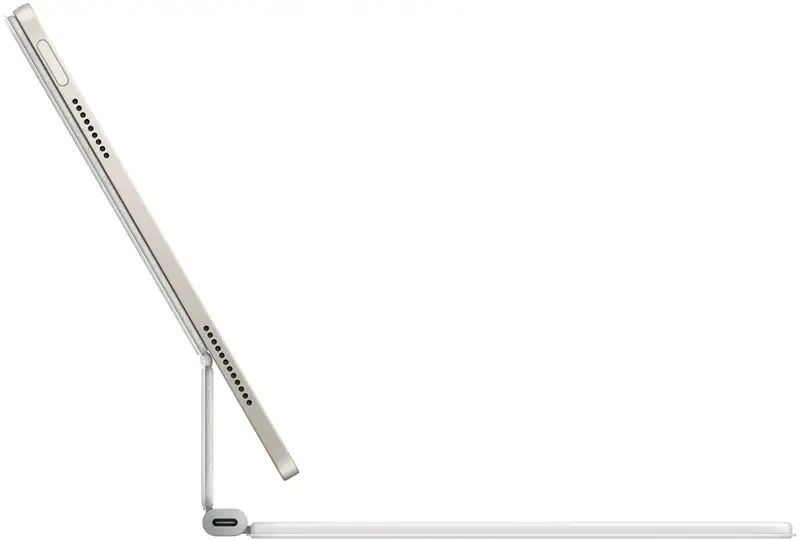 Чехол-клавиатура для iPad Air 11-inch (M3) Magic Keyboard White (MDFV4UA/A) - фото - №4