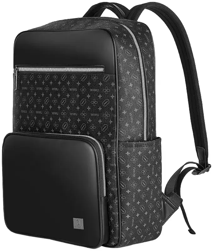 Рюкзак WIWU Master Fingerprint Lock Backpack (Black) - фото - №2