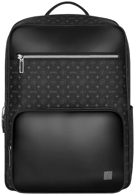Рюкзак WIWU Master Fingerprint Lock Backpack (Black) - фото - №0