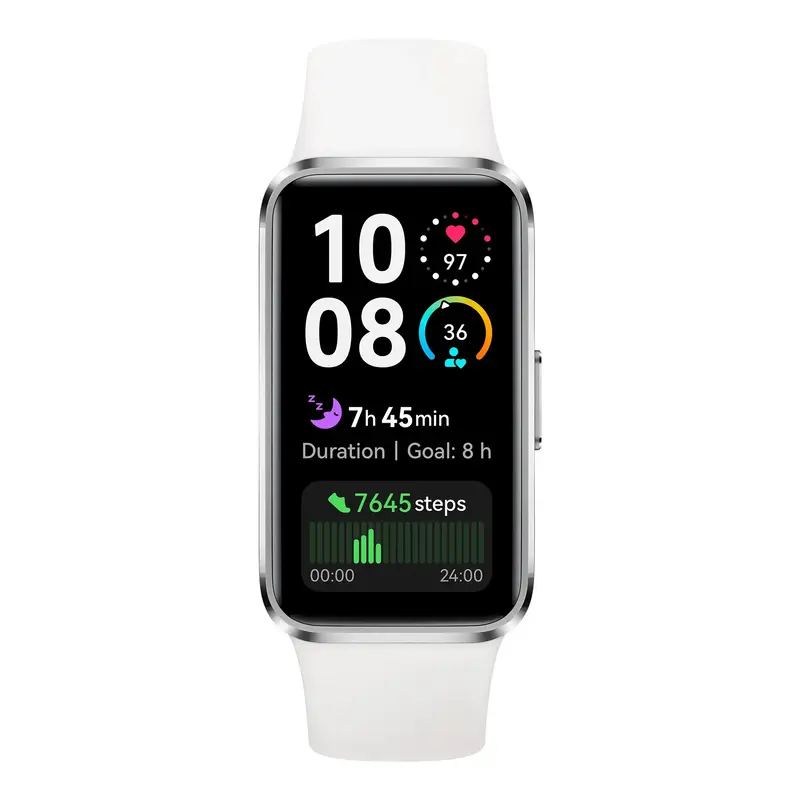 Смарт-часы HUAWEI Band 10 White Metal Body фото