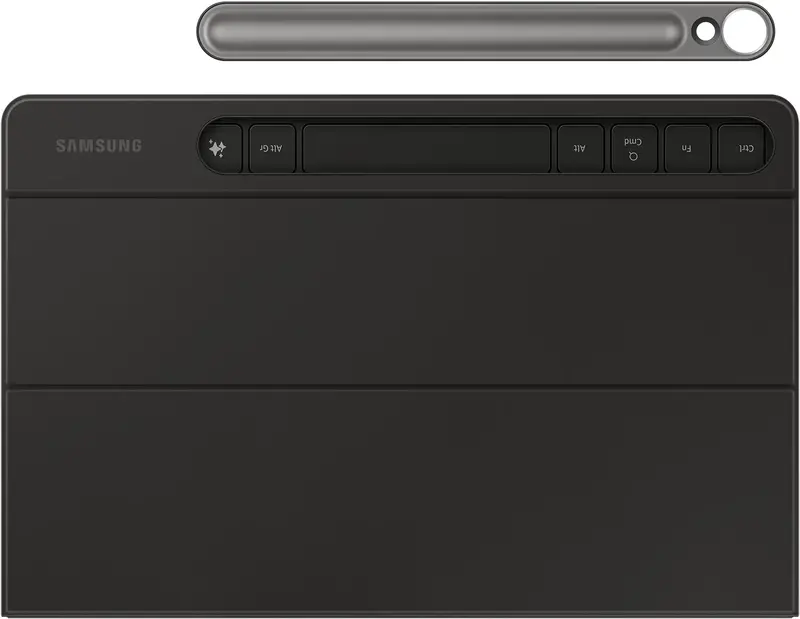 Чохол для Samsung Tab S10 FE Book Cover Keyboard Slim AI Key Black (EF-DX720BBEGUA) - фото - №3
