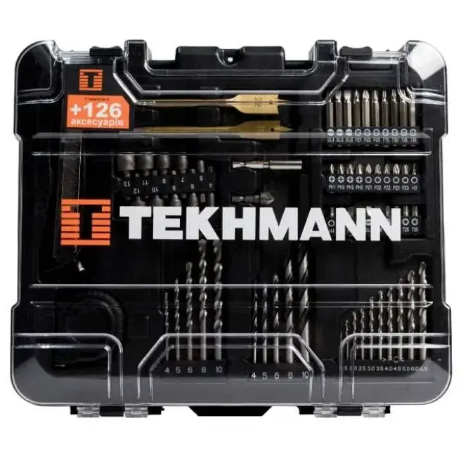 Шурупокрут-дриль акумуляторний Tekhmann TCD-45/i20 BS KITBOX 20В фото