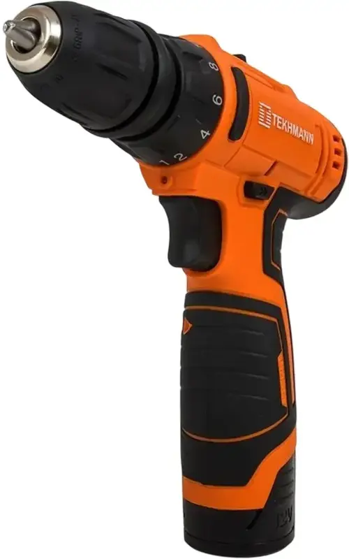 Шурупокрут-дриль акумуляторний Tekhmann TCD-12 QC Li v2.0 12В 2х2А год кейс фото
