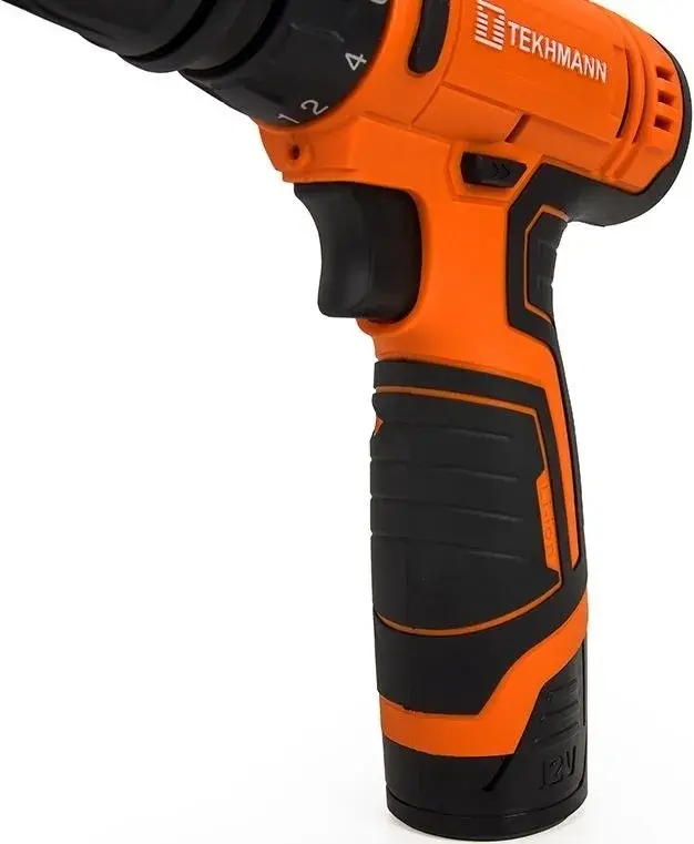 Шурупокрут-дриль акумуляторний Tekhmann TCD-12 QC Li v2.0 12В 2х2А год кейс фото