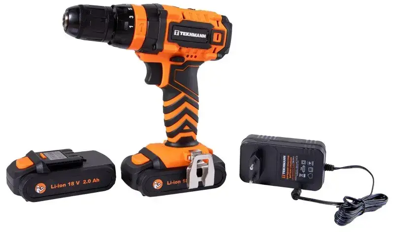 Шурупокрут-дриль акумуляторний Tekhmann TCD-18 Li 2.0 18В - фото - №1