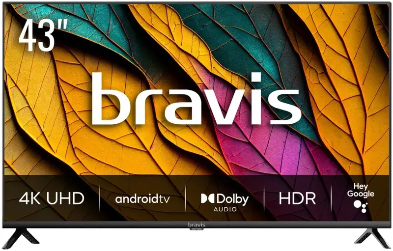 Телевізор BRAVIS 43K6000U фото