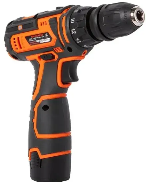 Шурупокрут-дриль акумуляторний Tekhmann TCD-12/2 BS Kit 12В кейс з приляддям - фото - №1