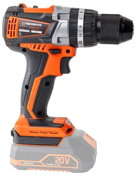 Шурупокрут-дриль акумуляторний Tekhmann TCD-65/i20 BS 20В без АКБ та ЗП - фото - №2