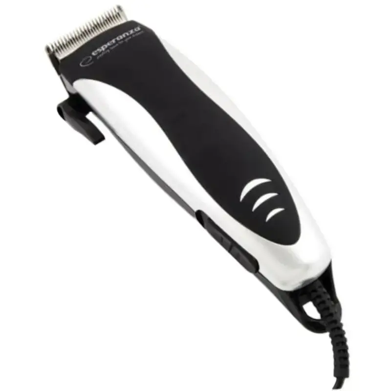 Машинка для стрижки ESPERANZA 10W Black/Silver EBC005 - фото - №0
