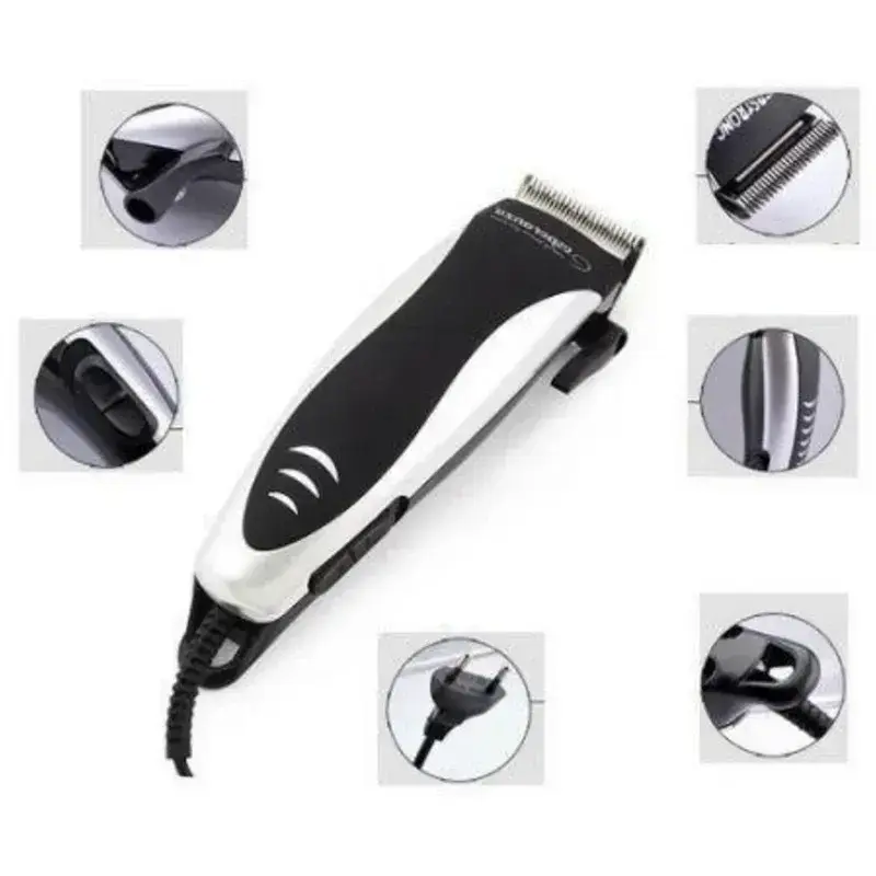 Машинка для стрижки ESPERANZA 10W Black/Silver EBC005 - фото - №2