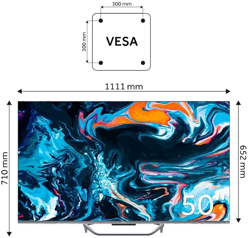 Телевизор Haier H50Q800UX фото