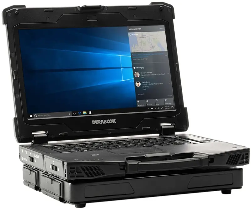 Ноутбук Durabook Z14I Basic Black (Z4E2R3DA3BXX) - фото - №3