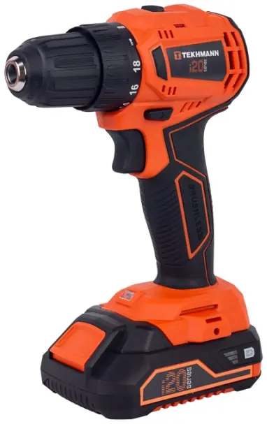 Шурупокрут-дриль акумуляторний Tekhmann TCD-30/i20 KIT 20В фото