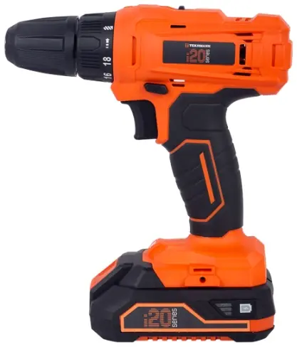 Шурупокрут-дриль акумуляторний Tekhmann TCD-30/i20 KIT 20В фото