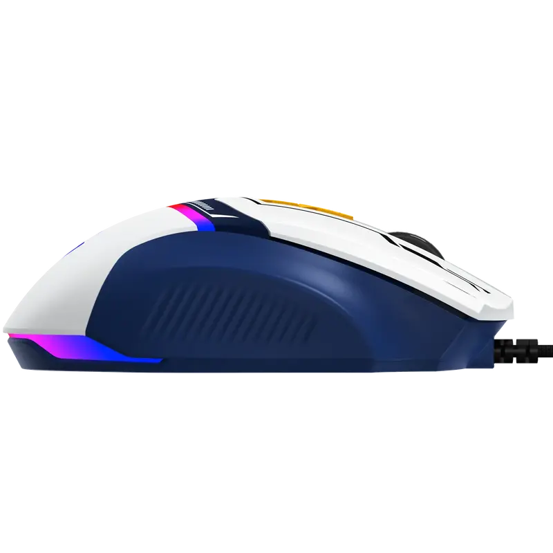 Ігрова комп'ютерна миша GamePro GM300BL Blue/White - фото - №2