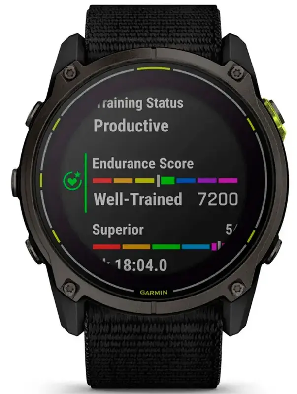 Смарт-годинник Garmin Enduro 3 Black Sport Loop Band (010-02751-01) - фото - №3