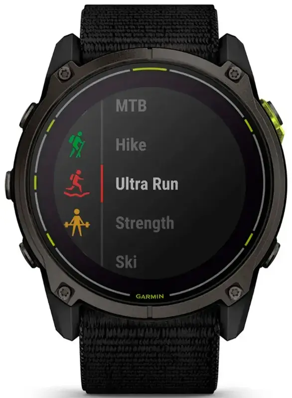 Смарт-годинник Garmin Enduro 3 Black Sport Loop Band (010-02751-01) - фото - №2