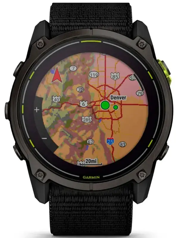 Смарт-годинник Garmin Enduro 3 Black Sport Loop Band (010-02751-01) - фото - №4