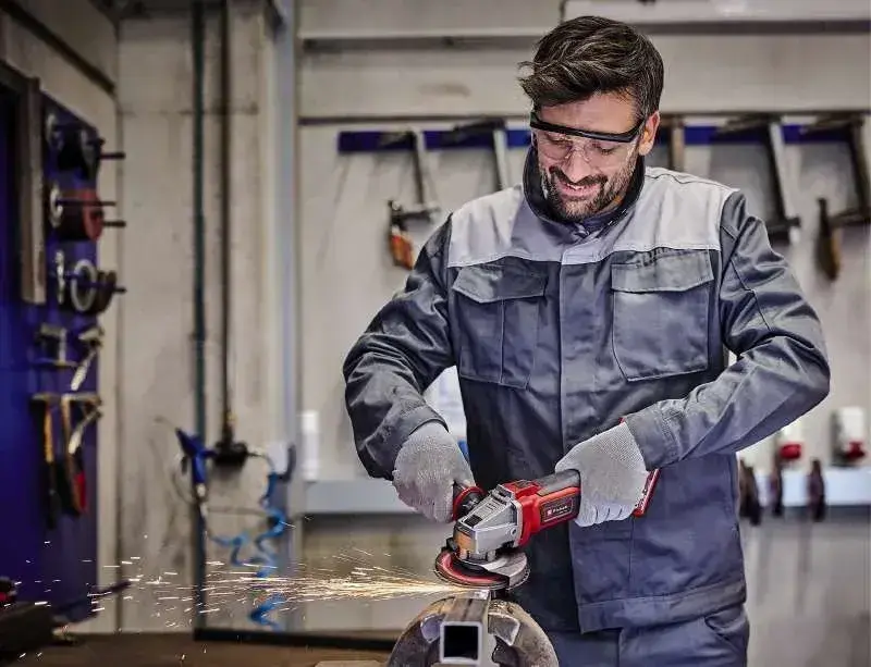 Шліфмашина кутова акумуляторна Einhell TE-AG 18/115-2 Li - Solo PXC 18V без АКБ та ЗП - фото - №5