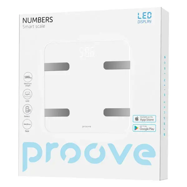 Смарт-ваги Proove Numbers (white) фото