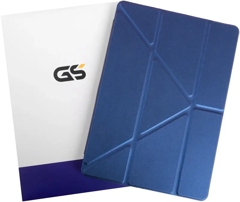 Комлект чехол + стекло для Samsung Tab A9+ GIO SET Y Fold (Midnight Blue) фото