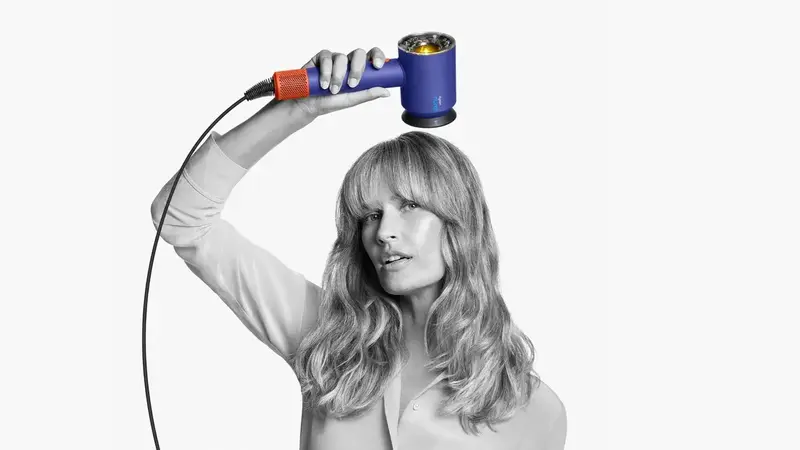 Фен Dyson Supersonic HD16 Nural Ceramic Vinca Blue/Topaz фото
