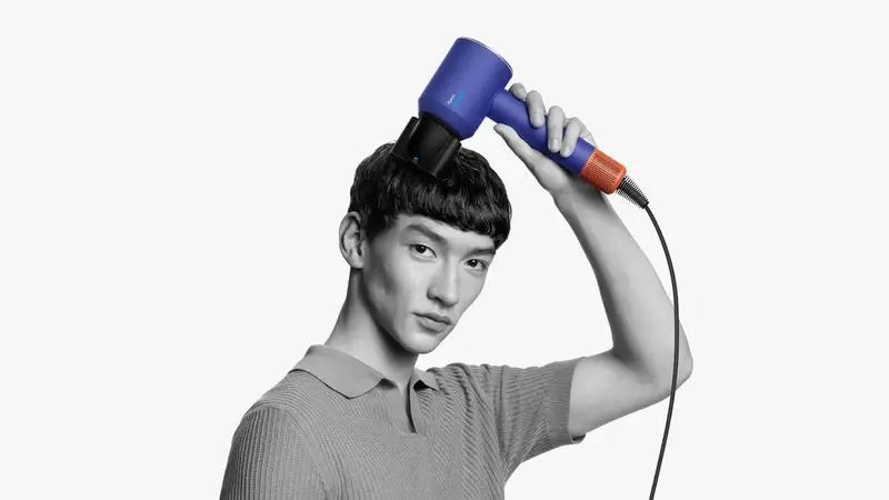 Фен Dyson Supersonic HD16 Nural Ceramic Vinca Blue/Topaz фото