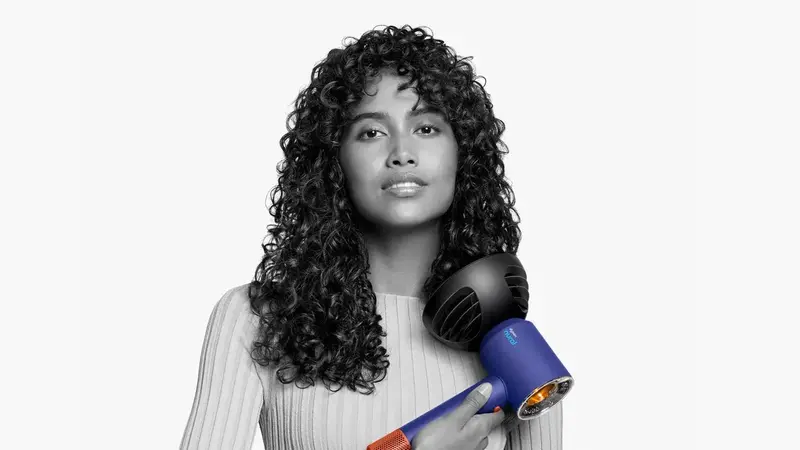 Фен Dyson Supersonic HD16 Nural Ceramic Vinca Blue/Topaz фото