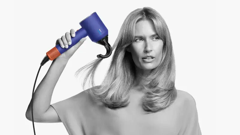 Фен Dyson Supersonic HD16 Nural Ceramic Vinca Blue/Topaz фото