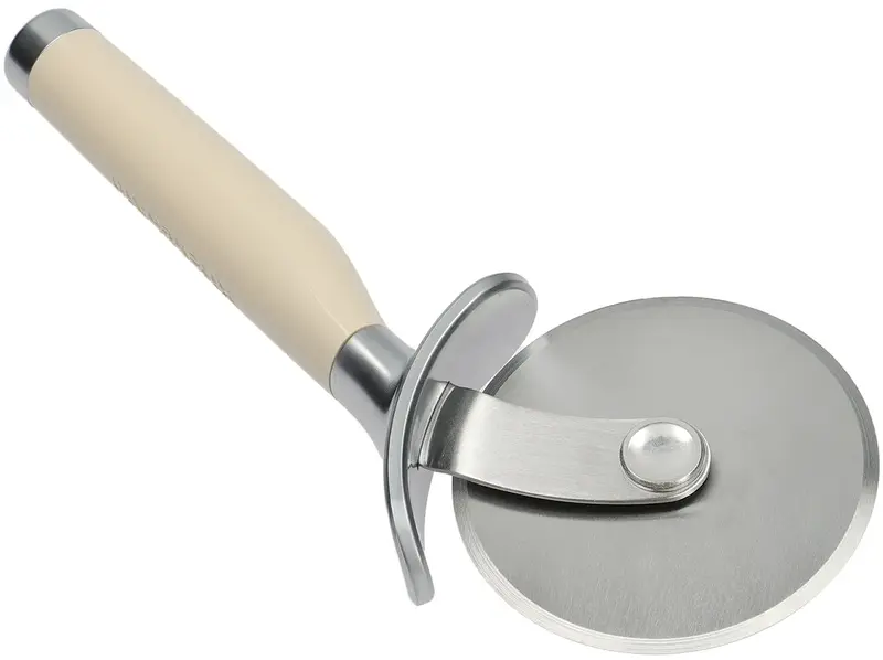Ніж для піци KitchenAid Coreline, 22,7 см, кремовий (KAG113OHACE) - фото - №1