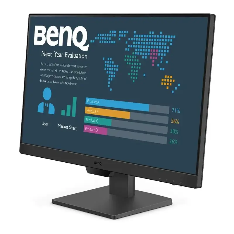 Монітор BenQ 23,8" BL2490 BLACK (9H.LM5LB.QBE) - фото - №1